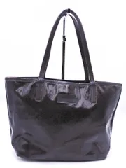 MACKINTOSH LONDON マッキントッシュロンドン 総柄 トート バッグ こげ茶 ■■ レディース