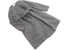 AS KNOW AS アズノゥアズ ノーカラー コート sizeF/グレー ◇■ レディース