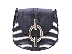 DIANE VON FURSTENBERG ダイアンフォンファステンバーグ チェーン ショルダー バッグ 黒 ■■ レディースのサムネイル