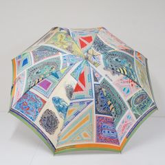 Bon Bon Store(ボンボンストア) アフリカンプリント長傘 晴雨兼用
