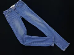 SOMETHING サムシング エドウィン スキニー デニムパンツ size28/水色 ■■ レディース
