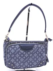 CHRISTIAN OLIVIER クリスチャンオリビエ ロゴ 総柄 お財布 セミショルダー バッグ グレー ■■ レディース