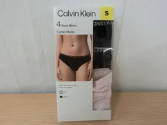 【新品】Calvin Klein カルバンクライン ビキニ ショーツ 下着 4枚組 Sサイズ