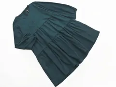 新品 ZARA ザラ ティアード チュニック ワンピース sizeM/緑 ◇■ レディース
