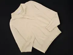 Rope Picnic ロペピクニック パールビーズ ニット セーター size38/オフホワイト ◇■ レディース