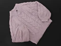 INGNI イング ケーブル編み ニット セーター sizeM/ラベンダー ◇■ レディース