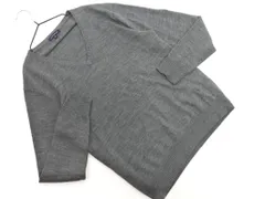 URBAN RESEARCH アーバンリサーチ ウール混 Vネック ニット セーター size38/グレー ◇■ レディース