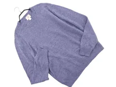 BROOKS BROTHERS ブルックスブラザーズ ウール100% ニット セーター sizeL/青 ◇■ メンズのサムネイル