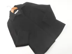 23区 アンゴラ混 ジャケット size34/黒 ◇■ レディース