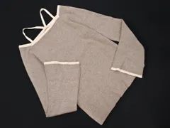 mily bilet ミウィビレット クラシカルエルフ スクエアネック ニット セーター sizeXL/茶 ◇■ レディース