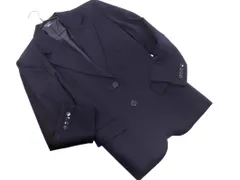 HANAE MORI ハナエモリ ウール100% テーラード ジャケット size7/紺 ◇■ レディースのサムネイル