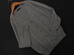 COMME CA ISM コムサイズム ウール混 Vネック カーディガン sizeM/グレー ◇■ レディース