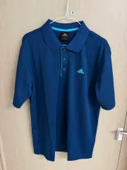 アディダス ネイビー 半袖 ポロTシャツ 105 新品