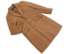 nano universe ナノユニバース ウール混 中綿 チェスター コート sizeM/茶 ◇■ メンズ