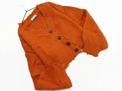INGNI イング ダメージ加工 カーディガン sizeM/オレンジ ◇■ レディース