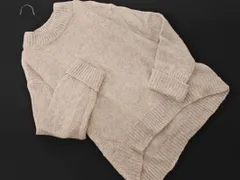 TORRAZZO DONNA トラッゾドンナ ミックス編み ニット セーター sizeF/グレーｘピンクベージュ ◇■ レディース