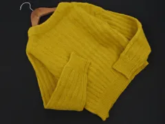 Techichi テチチ アルパカ混 ニット セーター sizeM/黄 ◇■ レディース