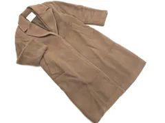 green label relaxing グリーンレーベルリラクシング ユナイテッドアローズ ウール混 チェスター コート size36/茶 ◇■ レディース
