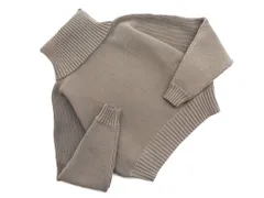 MURUA ムルーア タートルネック クロップド ニット セーター sizeF/チャコールグレー ◇■ レディース