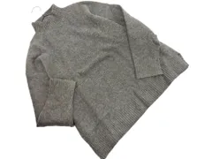 ZARA ザラ モックネック ニット セーター sizeM/グレー ◇■ レディース