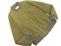 GLOBAL WORK グローバルワーク MA1 中綿 ブルゾン ジャケット sizeM/カーキ ◇■ レディース