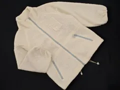 OLIVE des OLIVE オリーブデオリーブ ボア 素材切替 ドロスト ブルゾン ジャケット sizeM/アイボリー ◇■ レディース