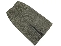 BEAUTY & YOUTH ビューティ&ユース ユナイテッドアローズ ロング タイト スカート sizeM/黒ｘベージュ ◇■ レディース