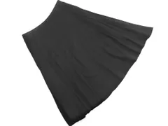 23区 スウェード調 プリーツ スカート size38/黒 ◇■ レディース