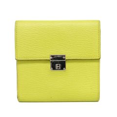 鑑定書付【極美品】HERMES クリック12 三つ折り財布 シェーブル ピンク