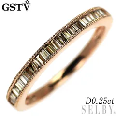 2026年最新gstv GSTV ハーフダイヤ 0.25ct リング 9号 K18PG