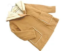 studio CLIP スタジオクリップ ウール混 裏ボア コート sizeM/ベージュ ◇■ レディース