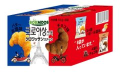 人気商品限定 韓国クロワッサンスナック バター＆塩・チョコ味 8袋