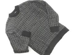 a day in the life アデイインザライフ ユナイテッドアローズ 柄編み ニット セーター sizeM/グレー ◇■ メンズ