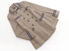 TOPSHOP トップショップ ウール混 ラインテープ コート size36/ベージュ ◇■ レディースのサムネイル