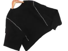 LOWRYS FARM ローリーズファーム ワイド幅 ニット セーター size1/黒 ◇■ レディース