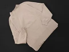 GLOBAL WORK グローバルワーク モックネック ニット セーター sizeS/ベージュ ◇■ レディース