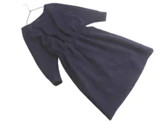 LOUNIE ルーニィ アニマル柄 ドルマン ワンピース size36/黒 ◇■ レディースのサムネイル