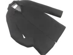 EDIFICE エディフィス カシミヤ混 コート size44/黒 ◇■ レディース