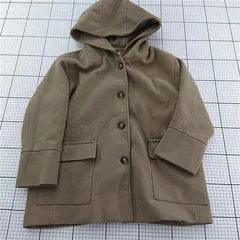 ◇ ⊇ ラジェム La-gemme フード付きコート ベージュ系 レディース サイズ1 E  【1602040006449】