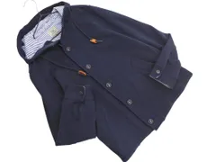 green label relaxing グリーンレーベルリラクシング ユナイテッドアローズ ジップアップ フーディー ジャケット sizeS/紺 ◇■ レディース