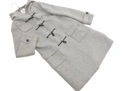 nano&co ナノ&コー ウール混 ダッフル コート size38/グレー ◇■ レディース