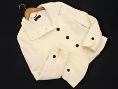 iCB アイシービー アンゴラ混 ジャケット size11/オフホワイト ◇■ レディース