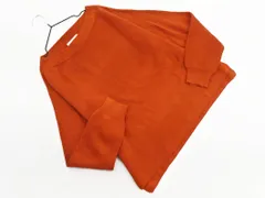 OPAQUE オペーク ボートネック ニット セーター size38/オレンジ ◇■ レディースのサムネイル