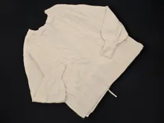 who's who Chico フーズフーチコ ウール混 レースアップ ニット セーター sizeF/オフホワイト ◇■ レディース