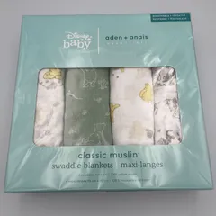 【新品未開封】aden + anais × Disney baby クラシックムスリン スワドルブランケット 4枚セット