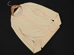 Rue de B リューデベー ウール100% パールボタン カーディガン size2/アイボリー ◇■ レディースのサムネイル