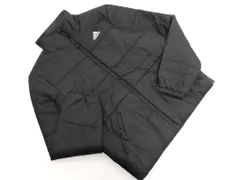 adidas アディダス 中綿 ジャケット sizeM/黒 ◇■ メンズ