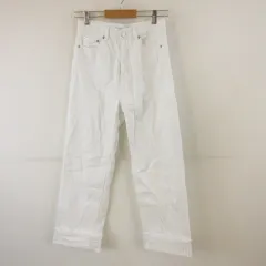 ミラオーウェン Mila Owen デニムパンツ ジーンズ ロング 白 1 *T815