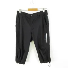 フィラ FILA GOLF ゴルフウェア スポーツ クロップドパンツ 黒 L *A651