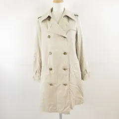 イネド INED トレンチコート 長袖 ロング ベージュ 9 *T817